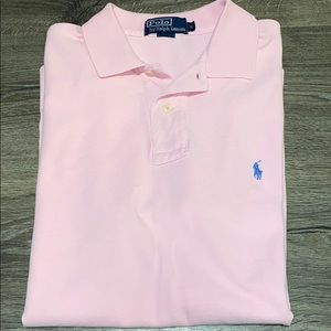 Light Pink Polo Collared Shirt